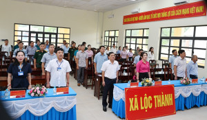 ĐẢNG ỦY XÃ LỘC THÀNH TỔ CHỨC DỰ, SINH HOẠT CHI BỘ TRỰC TUYẾNTHÁNG 7 NĂM 2026