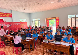 Phát huy hiệu quả mô hình của điểm giao dịch xã