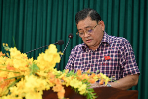 Ban Chấp hành Đảng bộ xã tổ chức Hội nghị cho ý kiến đối với nội dung trình Kỳ họp thứ 3 HĐND xã khóa XIII