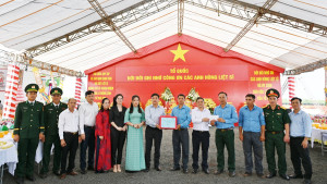 LÃNH ĐẠO XÃ LỘC THÀNH THĂM, ĐỘNG VIÊN CÁN BỘ, CHIẾN SĨ ĐỘI K72 NHÂN DỊP KỶ NIỆM 79 NĂM NGÀY THƯƠNG BINH - LIỆT SĨ