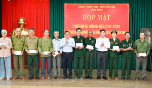 XÃ LỘC THÀNH TỔ CHỨC HỌP MẶT TRI ÂN THƯƠNG BINH, BỆNH BINH VÀ NGƯỜI CÓ CÔNG VỚI CÁCH MẠNG