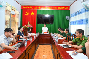 XÃ LỘC THÀNH HỌP THỐNG NHẤT THÀNH LẬP BAN CHỈ ĐẠO, TỔ GIÚP VIỆC TRIỂN KHAI PHONG TRÀO TOÀN DÂN THAM GIA BẢO VỆ CHỦ QUYỀN LÃNH THỔ, AN NINH BIÊN GIỚI QUỐC GIA TRONG TÌNH HÌNH MỚI
