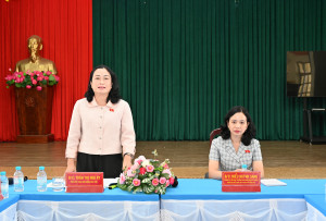 XÃ LỘC THÀNH ĐÓN TIẾP VÀ LÀM VIỆC VỚI ĐOÀN KHẢO SÁT CỦA HỘI ĐỒNG DÂN TỘC CỦA QUỐC HỘI