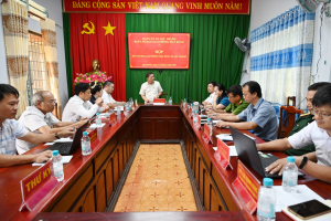 Xã Lộc Thành: Họp Ban Chỉ đạo giải phóng mặt bằng các dự án trên địa bàn
