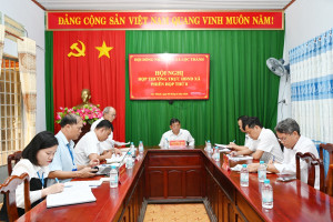 THƯỜNG TRỰC HĐND XÃ LỘC THÀNH TỔ CHỨC PHIÊN HỌP THỨ 8 (MỞ RỘNG)