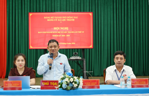 Hội nghị Ban Chấp hành Đảng bộ xã Lộc Thành lần thứ 19