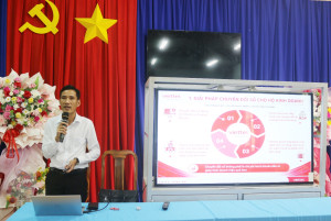 LỘC THÀNH: HỖ TRỢ HỢP TÁC XÃ, HỘ KINH DOANH ĐẨY MẠNH CHUYỂN ĐỔI SỐ