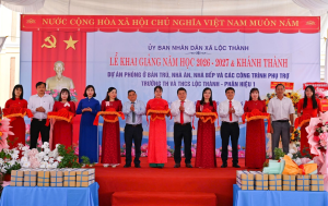 LỘC THÀNH RỘN RÀNG NGÀY HỘI KHAI TRƯỜNG NĂM HỌC 2026 - 2027