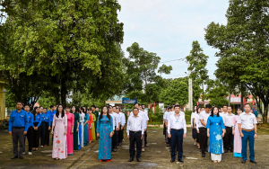 LỘC THÀNH: TỔ CHỨC LỄ CHÀO CỜ ĐẦU THÁNG 9 NĂM 2026