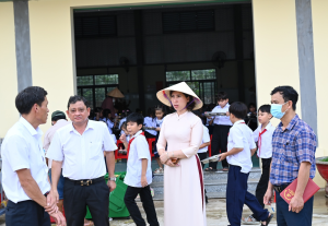 LỘC THÀNH KIỂM TRA CÔNG TÁC TỔ CHỨC ĂN BÁN TRÚ TẠI TRƯỜNG TH&THCS LỘC THÀNH (PHÂN HIỆU 2)