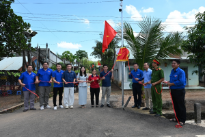KHÁNH THÀNH 09 CÔNG TRÌNH “TUYẾN ĐƯỜNG THÔNG MINH” CHÀO MỪNG 70 NĂM NGÀY TRUYỀN THỐNG HỘI LIÊN HIỆP THANH NIÊN VIỆT NAM