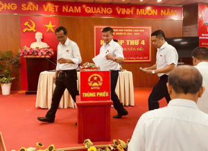 Hội đồng nhân dân phường Long Bình khoá VI, nhiệm kỳ 2021 – 2026 tổ chức Kỳ họp thứ 4 (kỳ họp chuyên đề)