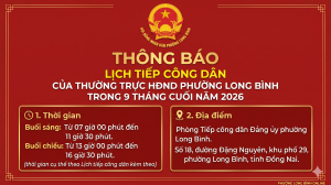 Banner Thong bao lich tiep cong dan HDND