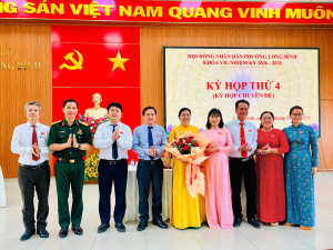 Kỳ họp thứ 4 (kỳ họp chuyên đề) HĐND phường Long Bình khoá VII, nhiệm kỳ 2026 - 2031.