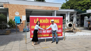 Phường Long Bình: Đồng loạt khởi công sửa chữa, nâng cấp nhiều trường học đầu tháng 6/2026