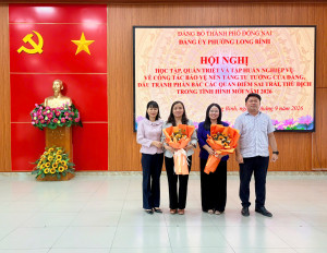 Phường Long Bình tổ chức Hội nghị tập huấn nghiệp vụ Ban...
