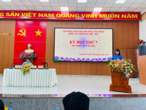 Hội đồng nhân dân phường Long Bình tổ chức kỳ họp thứ 7 (kỳ...