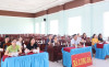 xã Long Hà dự tập huấn sử dụng hệ thống thông tin giải quyết thủ tục hành chính và hệ thống quản lý văn bản, điều hành công việc.
