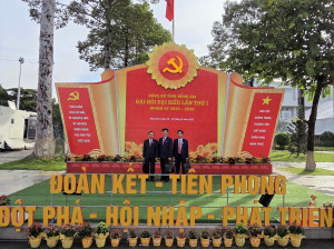 Đoàn đại biểu xã Long Hà mang theo ý chí, nguyện vọng của cả hệ thống chính trị địa phương đến đại hội đại biểu đảng bộ tỉnh Đồng Nai.