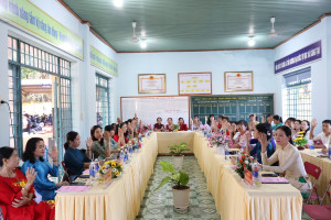 2 Trường: Tiểu học Long Tân, Tiểu học Lê Hoàn tổ chức thành công Hội nghị viên chức, người lao động năm học 2025-2026