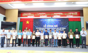 Xã Long Hà phát động phong trào Bình dân học vụ số và hưởng ứng Ngày chuyển đổi số Quốc gia 10/10