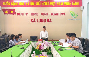 XÃ LONG HÀ TỔ CHỨC HỘI NGHỊ LIÊN TỊCH THỐNG NHẤT NỘI DUNG TRÌNH KỲ HỌP CUỐI NĂM 2025