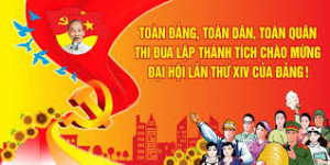 Khẩu hiệu tuyên truyền đại hội đảng bộ các cấp tiến tới Đại...