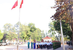 XÃ LONG HÀ CHÀO CƠ ĐẦU THÁNG 12.