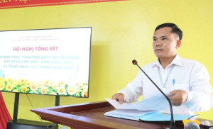 LONG HÀ: TỔNG KẾT PHONG TRÀO TOÀN DÂN ĐOÀN KẾT XÂY DỰNG ĐỜI SỐNG VĂN HÓA NĂM 2025.