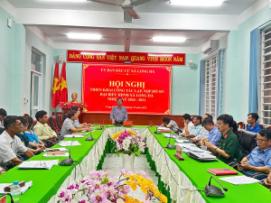 TRIỂN KHAI HƯỚNG DẪN LẬP VÀ NỘP HỒ SƠ ỨNG CỬ ĐẠI BIỂU HỘI ĐỒNG NHÂN DÂN XÃ LONG HÀ NHIỆM KỲ 2026–2031