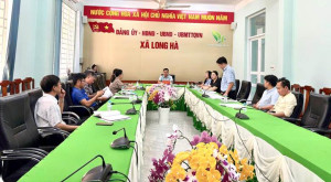 UBND XÃ LONG HÀ HỌP THÔNG QUA KẾ HOẠCH TỔ CHỨC MỪNG ĐẢNG, MỪNG XUÂN BÍNH NGỌ NĂM 2026