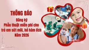 Chương trình  Phẫu thuật từ thiện cho trẻ em hở môi hàm ếch trên địa bàn xã Long Hà