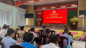 HỘI NGHỊ BAN CHẤP HÀNH HỘI NÔNG DÂN XÃ LONG HÀ (MỞ RỘNG)