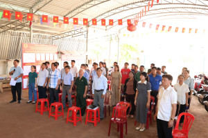 7/7 ĐƠN VỊ BẦU CỬ XÃ LONG HÀ ĐƯỢC VẬN HÀNH THỬ QUY TRÌNH BẦU CỬ, SẴN SÀNG CHO "NGÀY HỘI NON SÔNG