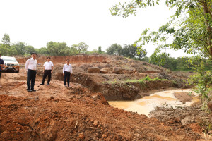 2 TUYẾN ĐƯỜNG ĐX03 VÀ NT24 ĐANG ĐƯỢC TRIỂN KHAI ĐÚNG TIẾN ĐỘ.