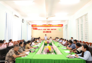 5 TỔ ĐẠI BIỂU HĐND LONG HÀ HỌP THỐNG NHẤT CÁC NỘI DUNG TRƯỚC KHI DIỄN RA KỲ HỌP THƯỜNG LỆ GIỮA NĂM.