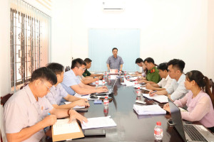 UBND XÃ LONG HÀ HỌP TRIỂN KHAI CÁC NHIỆM VỤ TRỌNG TÂM THỜI GIAN TỚI.