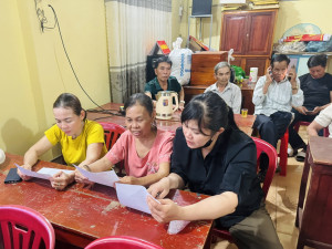 TRIỂN KHAI LẤY Ý KIẾN NHÂN DÂN THÔN BÙ KA 2, PHU MANG 3 VÀ THÔN 2 ĐỐI VỚI DỰ KIẾN ĐỀ ÁN SẮP XẾP THÔN.