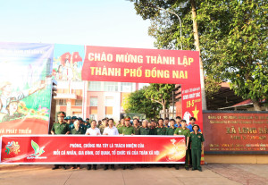XÃ LONG HÀ DỰ LỄ MÍT TINH VÀ CHẠY HƯỞNG ỨNG THÁNG HÀNH ĐỘNG PHÒNG, CHỐNG MA TÚY NĂM 2026