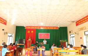 ĐẠI BIỂU HĐND XÃ LONG HÀ TIẾP XÚC CỬ TRI CÁC THÔN LONG TÂN 4, LONG TÂN 5 VÀ LONG TÂN 7.