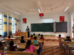 Xã Long Hà hoàn thành tăng cường tiếng Việt cho trẻ em dân tộc thiểu số trước khi vào lớp 1