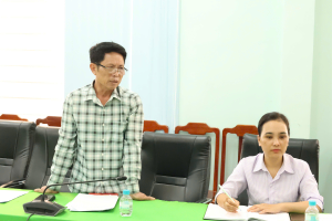 XÃ LONG HÀ HỌP BÀN GIẢI PHÁP PHÁT TRIỂN NGƯỜI THAM GIA BẢO HIỂM Y TẾ, BẢO HIỂM XÃ HỘI
