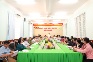 HỘI NGHỊ BAN CHẤP HÀNH ĐẢNG BỘ XÃ CHO Ý KIẾN VÀO DỰ THẢO ĐỀ ÁN SẮP XẾP MẠNG LƯỚI TRƯỜNG HỌC CÔNG LẬP.