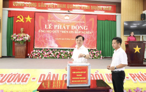 UB MTTQ VN XÃ LONG HÀ PHÁT ĐỘNG ỦNG HỘ QUỸ ĐỀN ƠN ĐÁP NGHĨA NĂM 2026.