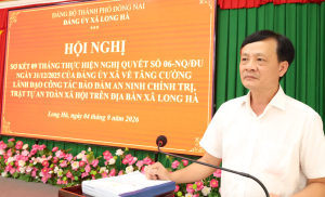 LONG HÀ: HOÀN THÀNH VÀ VƯỢT MỨC NHIỀU CHỈ TIÊU NGHỊ QUYẾT 06-NQ/ĐU CỦA ĐẢNG ỦY XÃ ĐỀ RA.