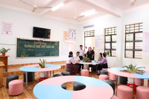 XÃ LONG HÀ PHÁT ĐỘNG TUẦN LỄ HƯỞNG ỨNG HỌC TẬP SUỐT ĐỜI NĂM 2026 TẠI TRƯỜNG TIỂU HỌC LONG TÂN