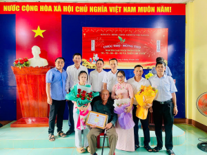 Ấm áp ngày chúc thọ, mừng thọ tại 7 thôn xã Long Hà