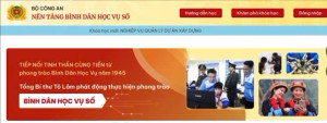 HƯỚNG DẪN SỬ DỤNG NỀN TẢNG BÌNH DÂN HỌC VỤ SỐ