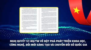 VIDEO TUYÊN TRUYỀN NGHỊ QUYẾT SỐ 57-NQ/TW NGÀY 22/12/2024 CỦA BỘ CHÍNH TRỊ