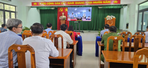 Hội nghị giao ban trực tuyến giữa Thường trực Thành ủy Đồng Nai với các cấp ủy trực thuộc (điiểm cầu phường Long Hưng)